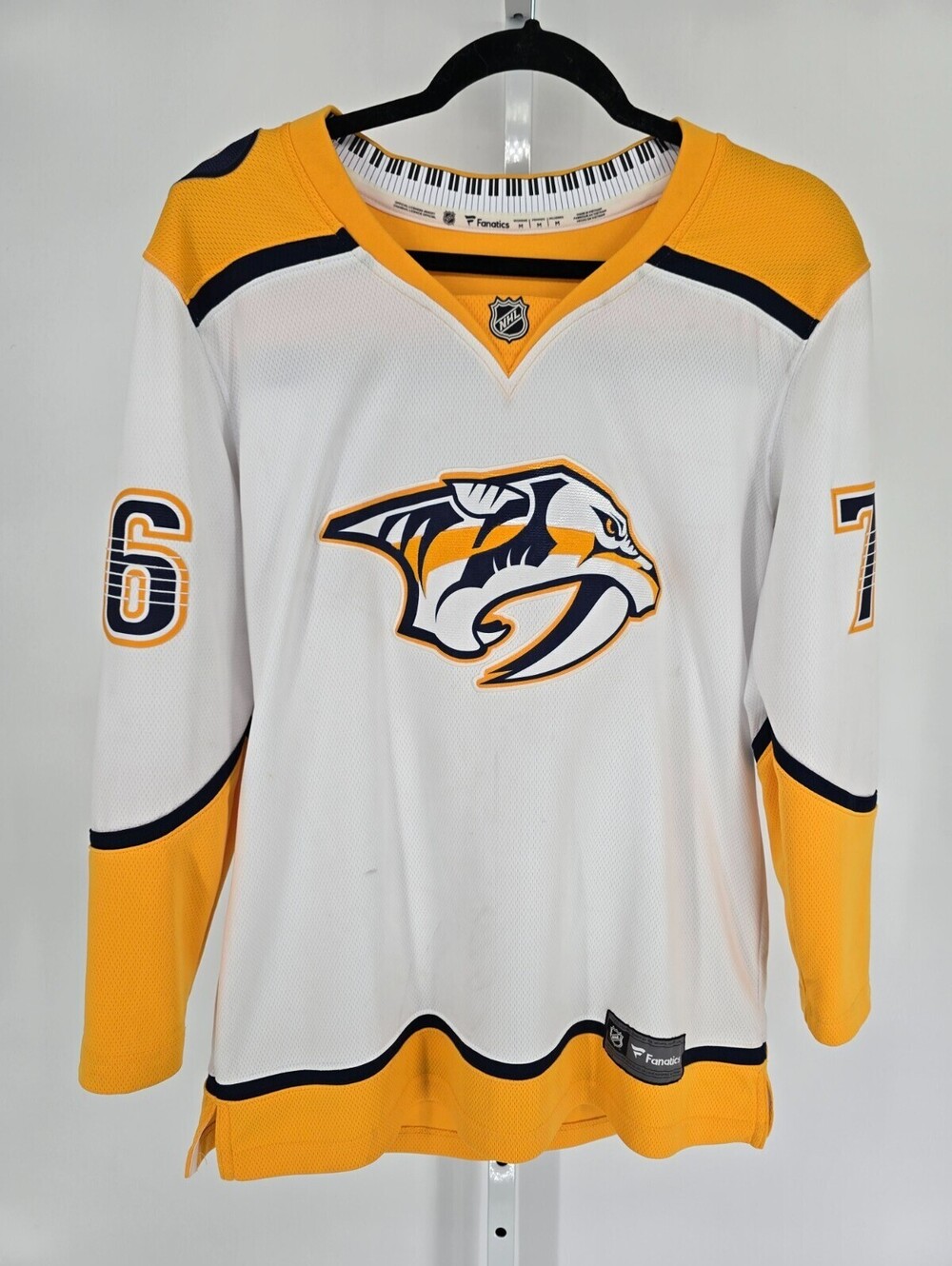 Nashville Predators PK Subban Fanatics Branded Gold Breakaway Player Jersey Sz M